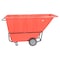 Vestil Medium Duty Tilt Truck 1 Cubic Yard 1250 lb Red TDT-100-MD-RED - alternate 9